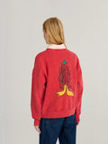 Sudadera roja