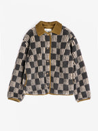 Chaqueta sherpa con estampado integral Almost Moiré